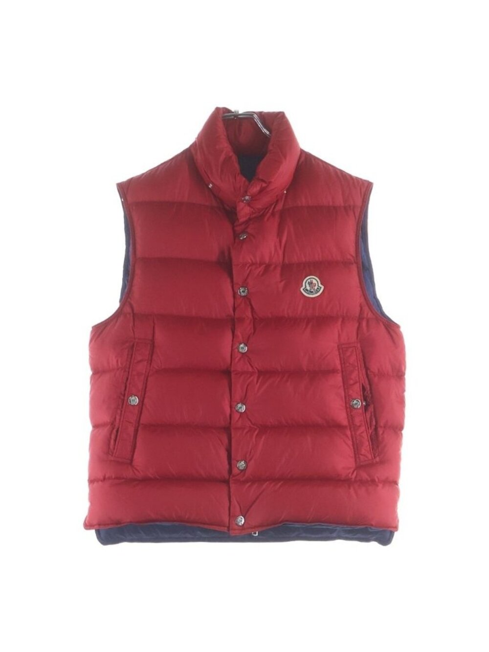Moncler Billecart Nylon Down Vest 2 Red Blue